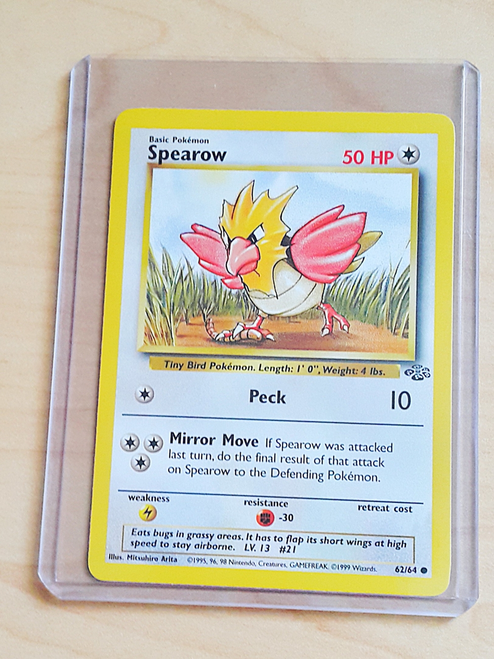 MINT Sparrow Pokémon TCG
